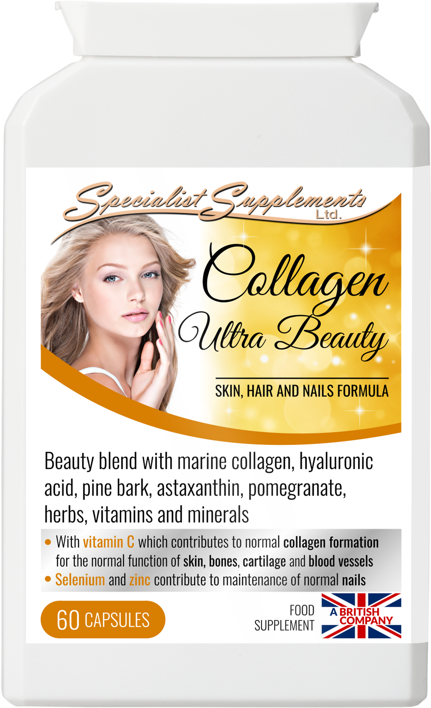 Hair Skin Nails Support Pack - Collagen Ultra Beauty