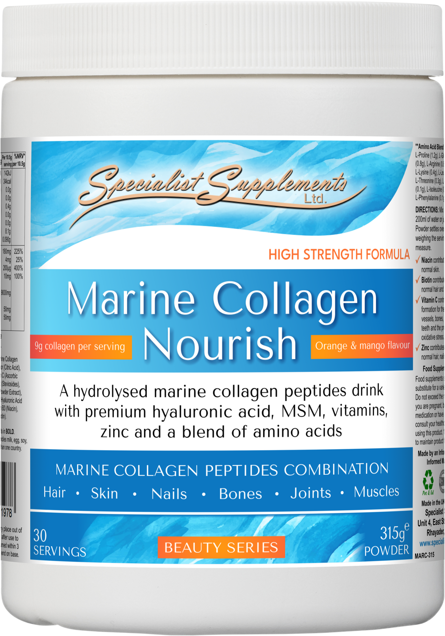 Beauty Collagen Pack - Marine Collagen Nourish
