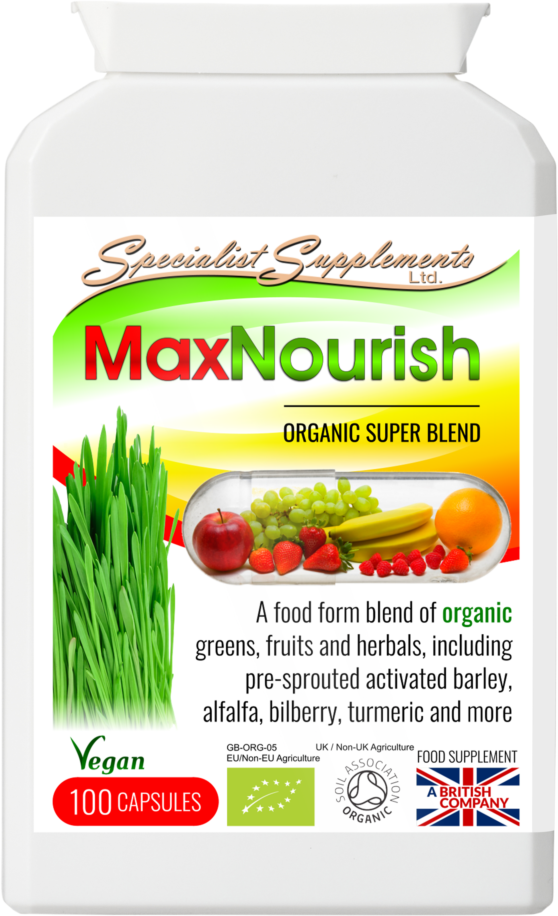 Organic Wellness Pack - MaxNourish (ORGANIC)