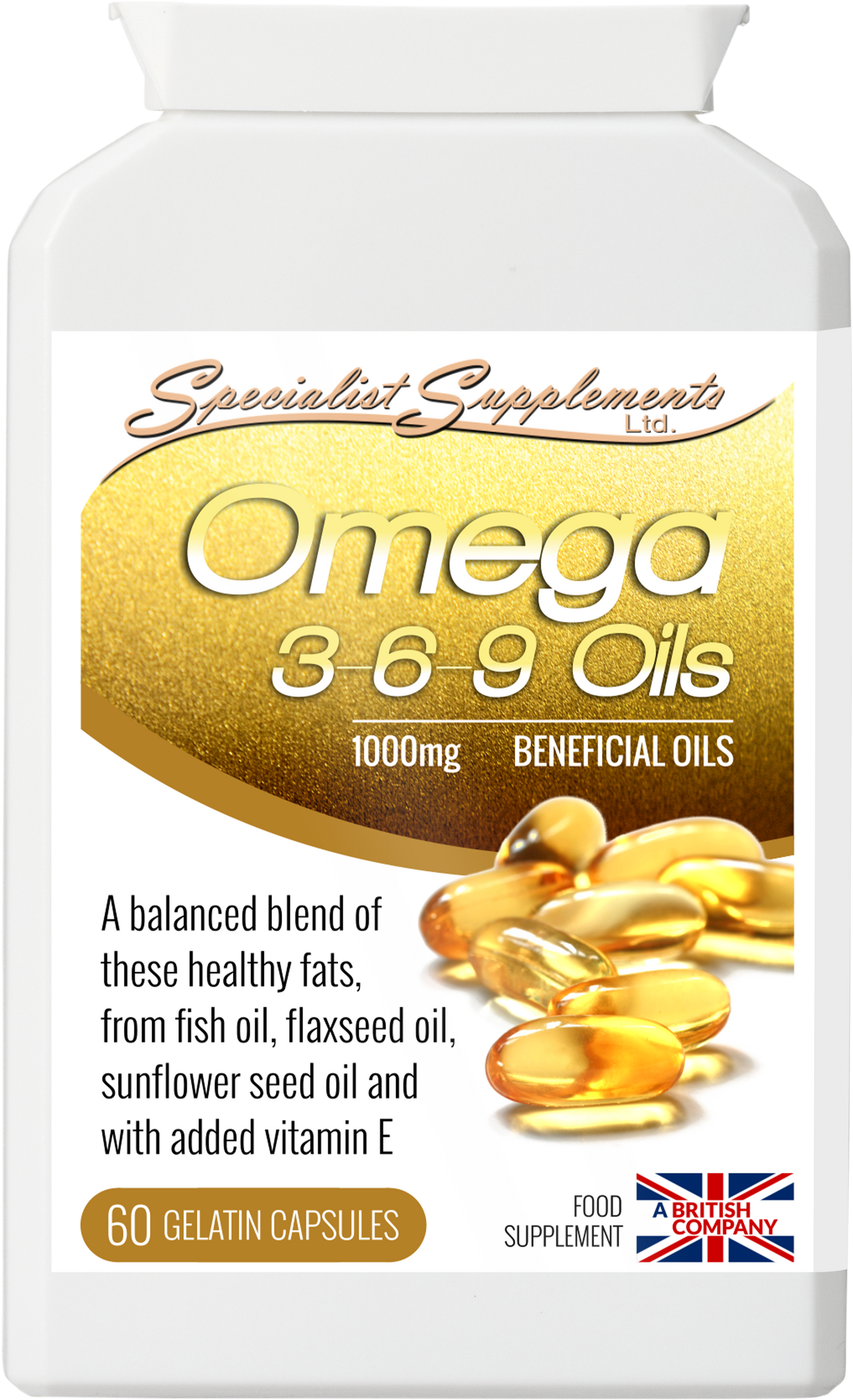 Brain & Focus Pack - Omega 3-6-9 Oils