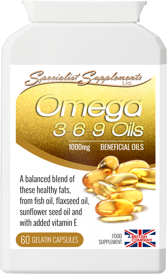 Brain & Focus Pack - Omega 3-6-9 Oils